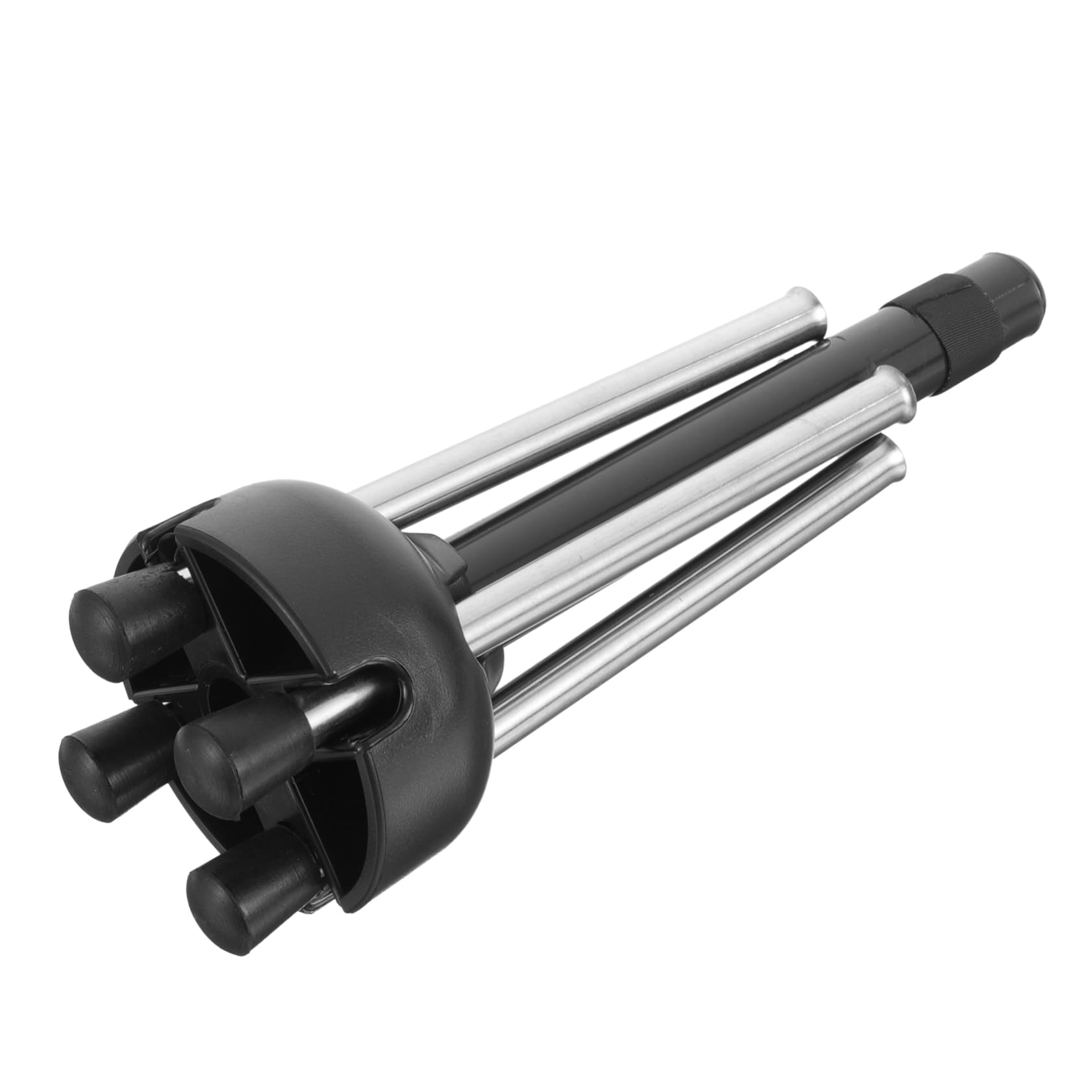 HEMOTON Folding Flute Stand Holder for Clarinet Saxophone Portable Instrument Rack Black