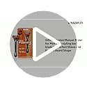 Gillette Fusion Manual Razor for Men | Pack of 1 | With styling back blade - Image 2