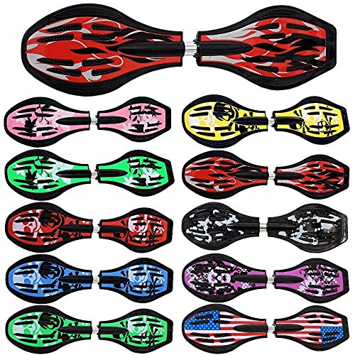 Funtomia Waveboard Monopatín Con Mach1 Ruedas, Incluye Bolsa De Transporte Rojo Llama New Funtomia Waveboard Monopatín Con Mach1 Ruedas, Incluye Bolsa De Transporte Rojo Llama New