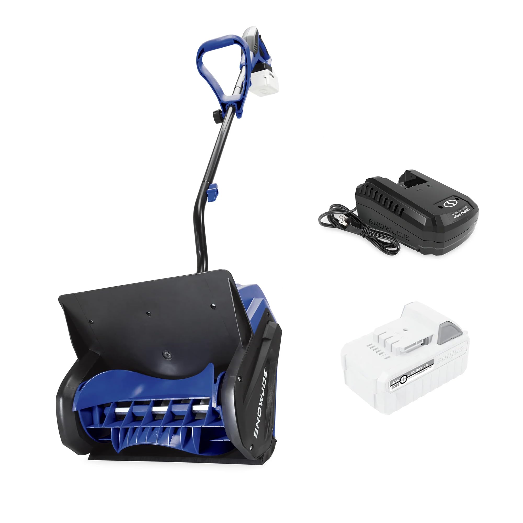 すのー Amazon.com : Snow Joe 24V Cordless Snow Shovel Kit w/ 5Ah