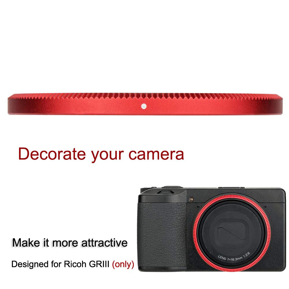 ポケットいっぱい 赤リング付き!極美品!RICOH リコー GR GR | www
