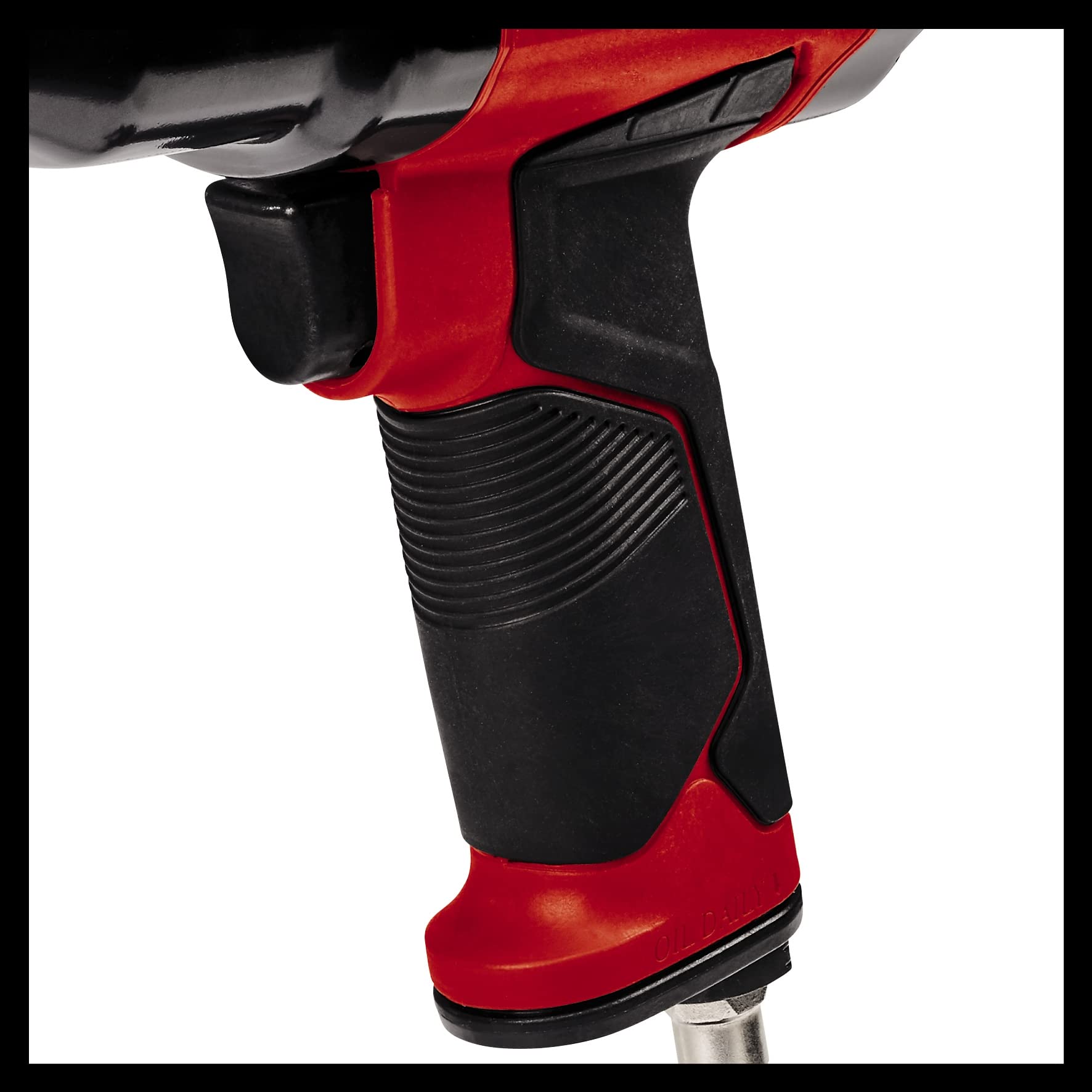Einhell Llave neumática de impacto TC-PW 340 (par de torsión máximo de 340 Nm, rotación hacia la izquierda y hacia la derecha, incluye 8 tomas, botella de aceite, boquilla)