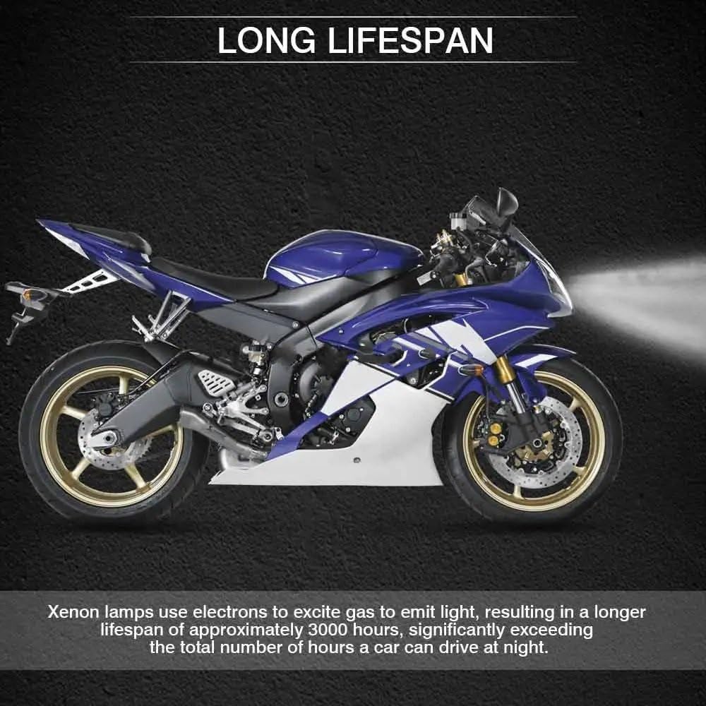 Dirt Bike Reflektor Pasuje do YZF R6 2006 2007 przedni reflektor motocyklowy montaż niebieskie oczy anioła LED wysoka martwa wiązka czołowa lampa