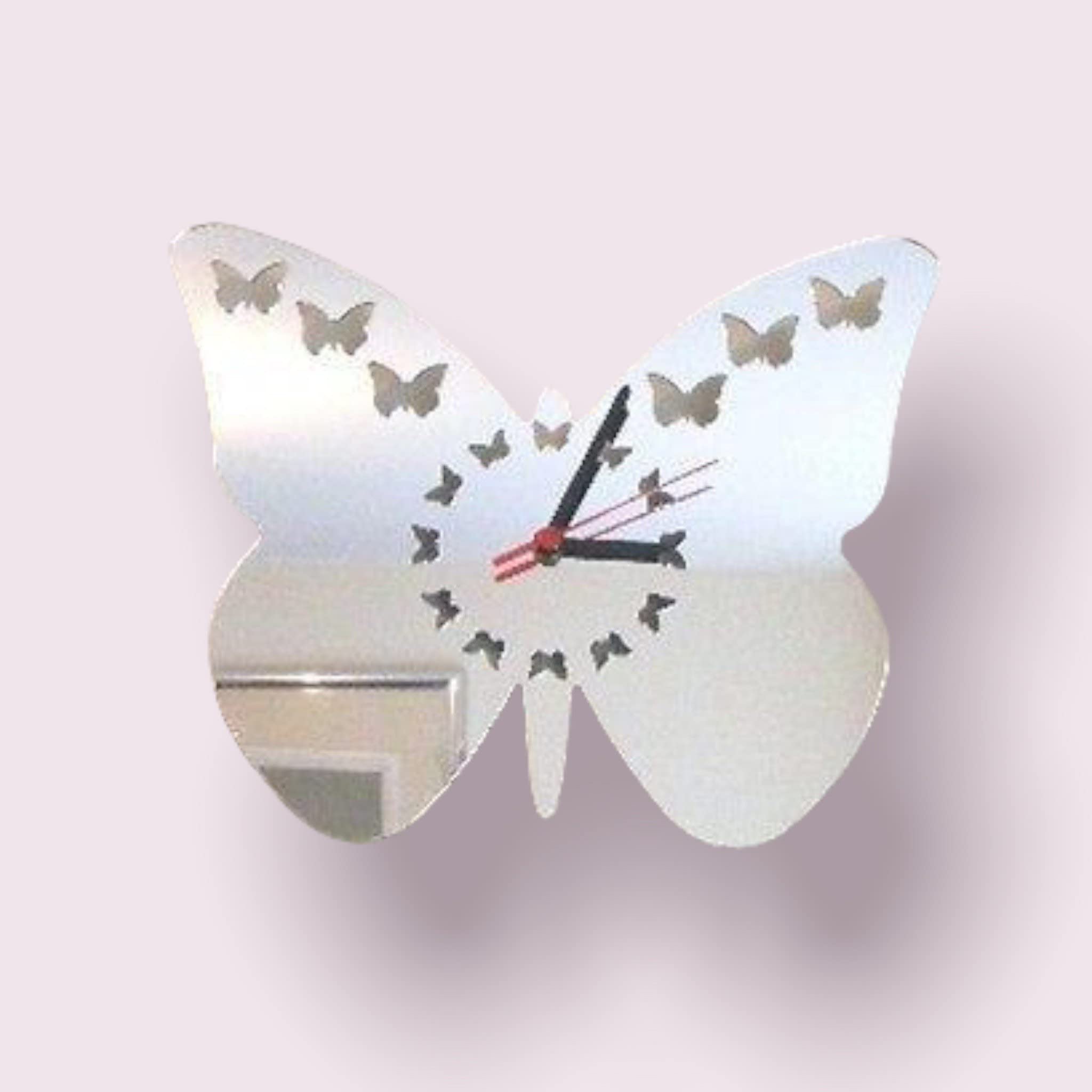 Film Strip Shaped Clocks - Many Colour Choices (35cm, Candy Floss Blue Matt)