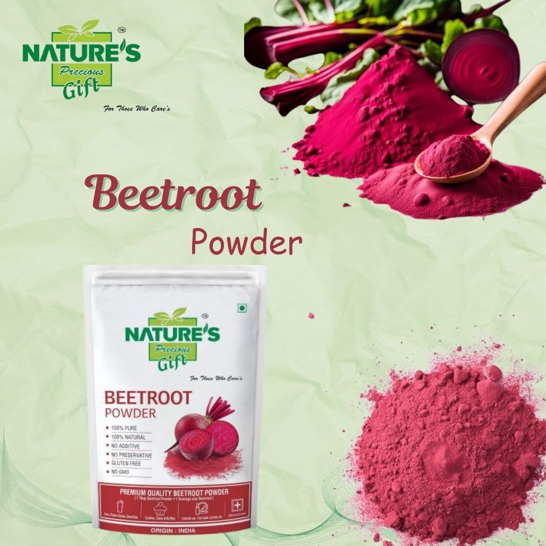 NATURE`S GIFT - FOR THOSE WHO CARE`S BEETROOT POWDER (100 gram) - Image 2 thumbnail