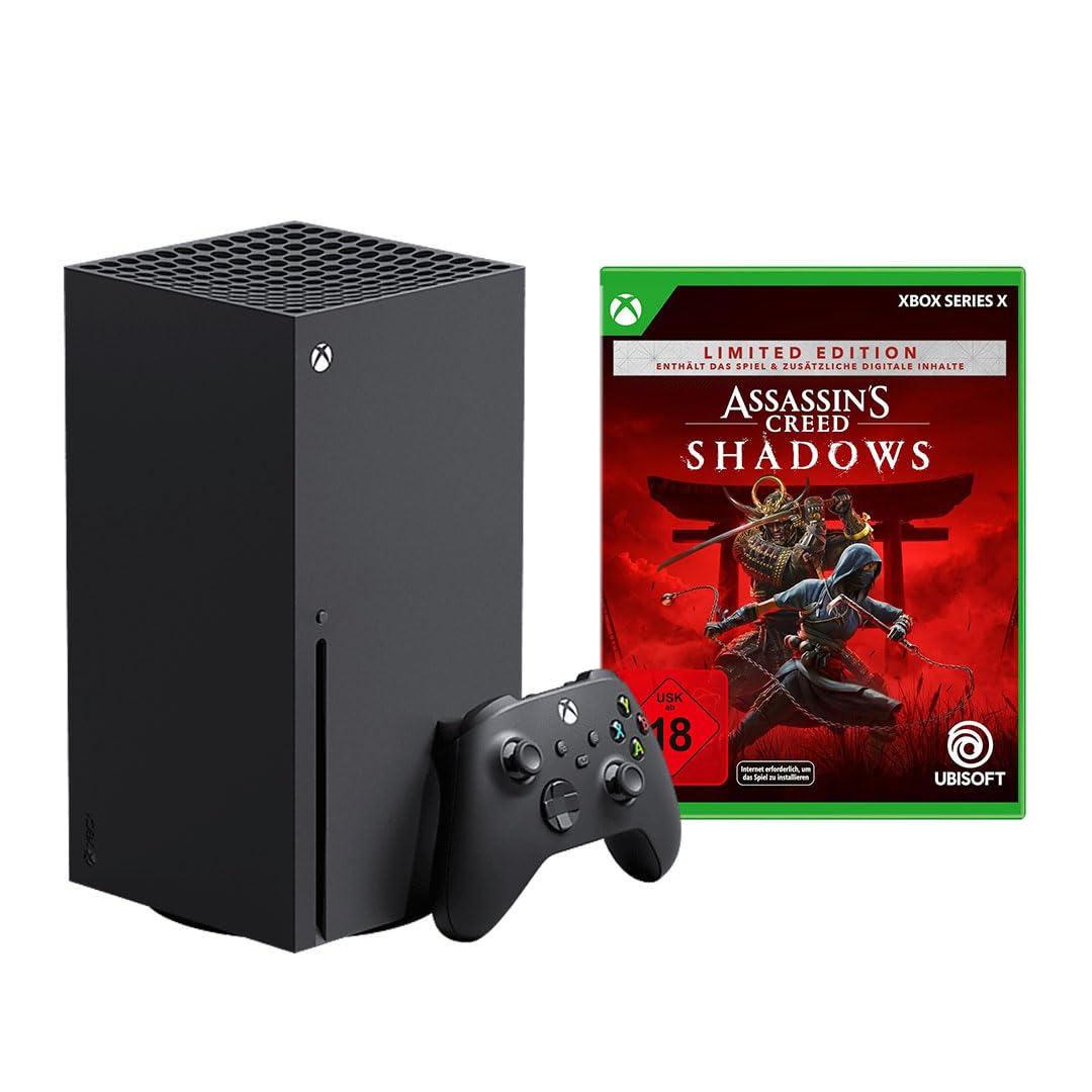 Xbox Series X (1 TB) + Assassin's Creed Shadows - Limited Edition (exklusiv bei Amazon)