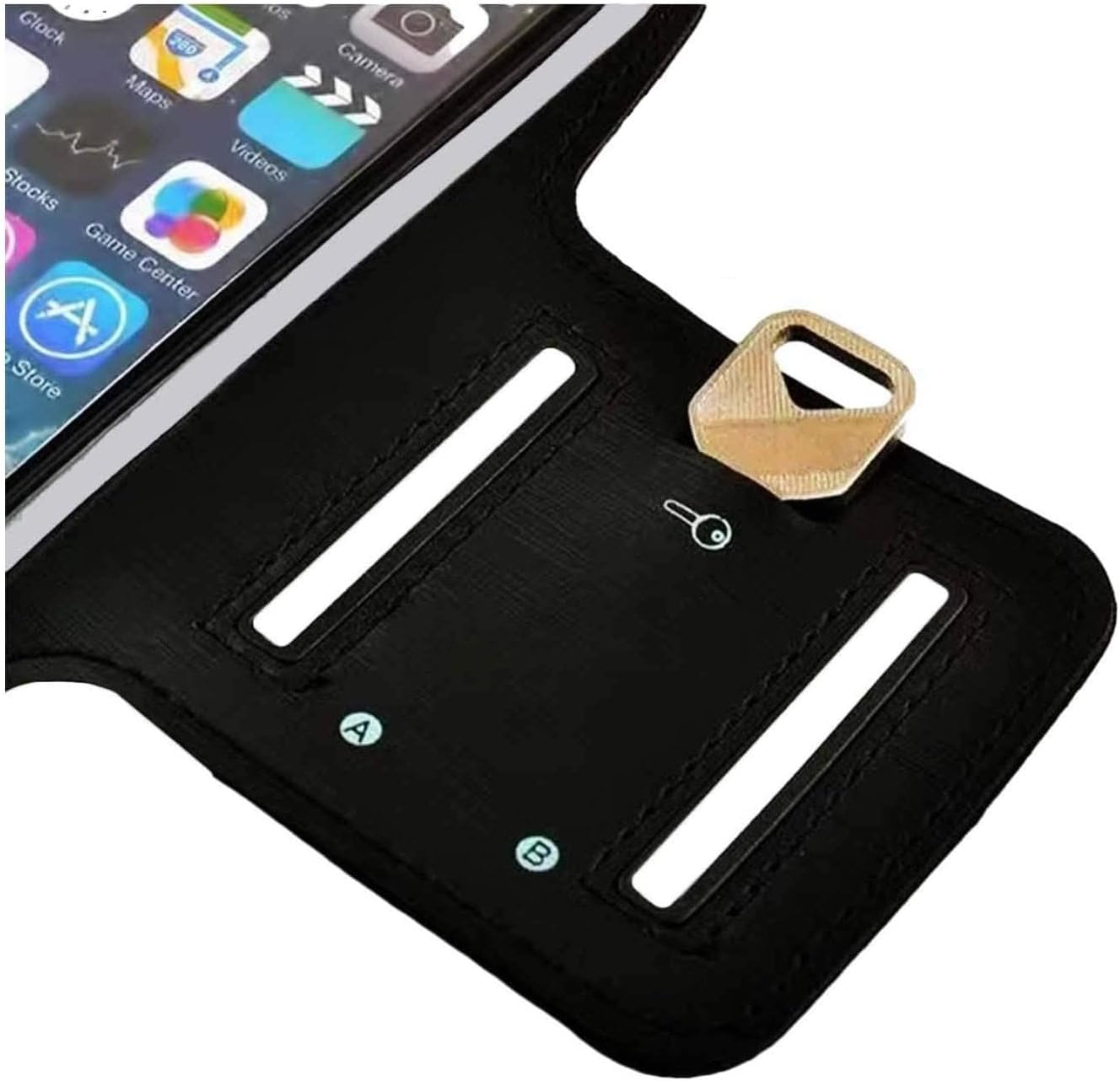 Sports Running Armband Compatible with Google Pixel 8 Pro/7/Pro - Gym Workout Case Cover Band Arm Strap