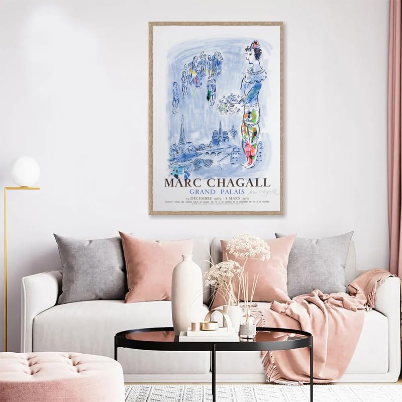 Amazon.co.jp: マルク・シャガール ポスター《グラン・パレ》ウォール