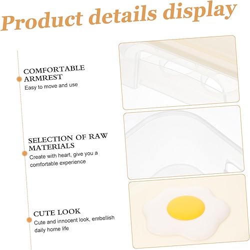 Miniatura 3 de Cabilock 24-Capacity Refrigerator Egg Holder Stackable White Egg Storage Container Lid for Kitchen Organization and Freshness Preservation