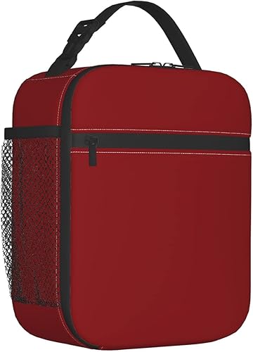 Algranben Lonchera de color morado claro, bolsa de almuerzo escolar con aislamiento, reutilizable, bolsa de almuerzo para niños, adolescentes,