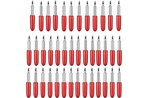 Elefama 40Pcs Blades for Cricut Explore Air 2 / Air 3 /...