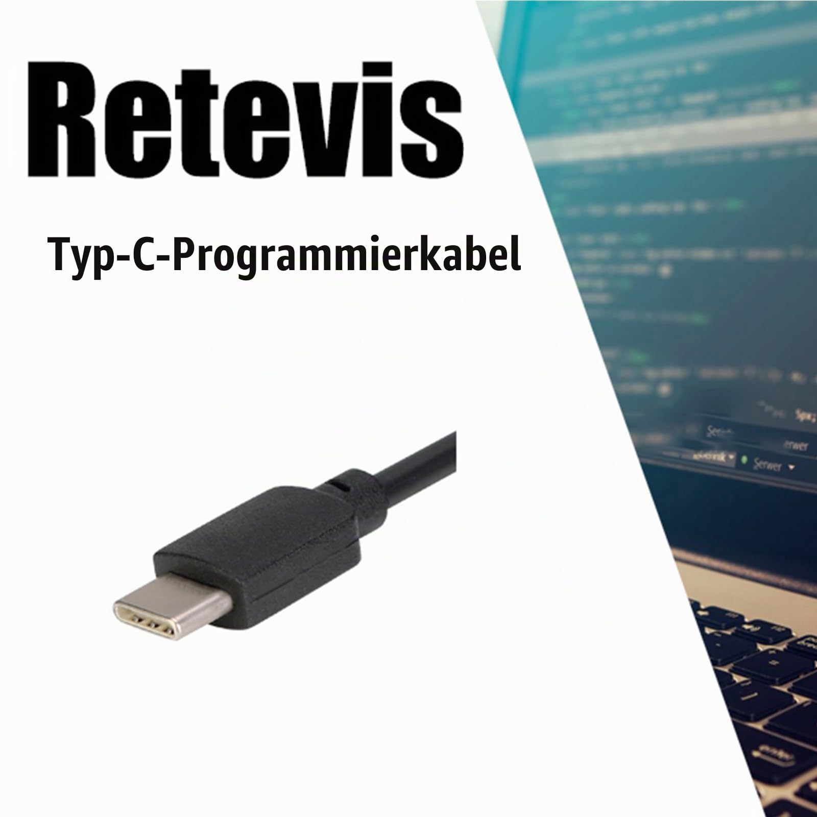 Retevis EZTalk 64S Walkie Talkie con Cavo di Programmazione USB Tipo-C