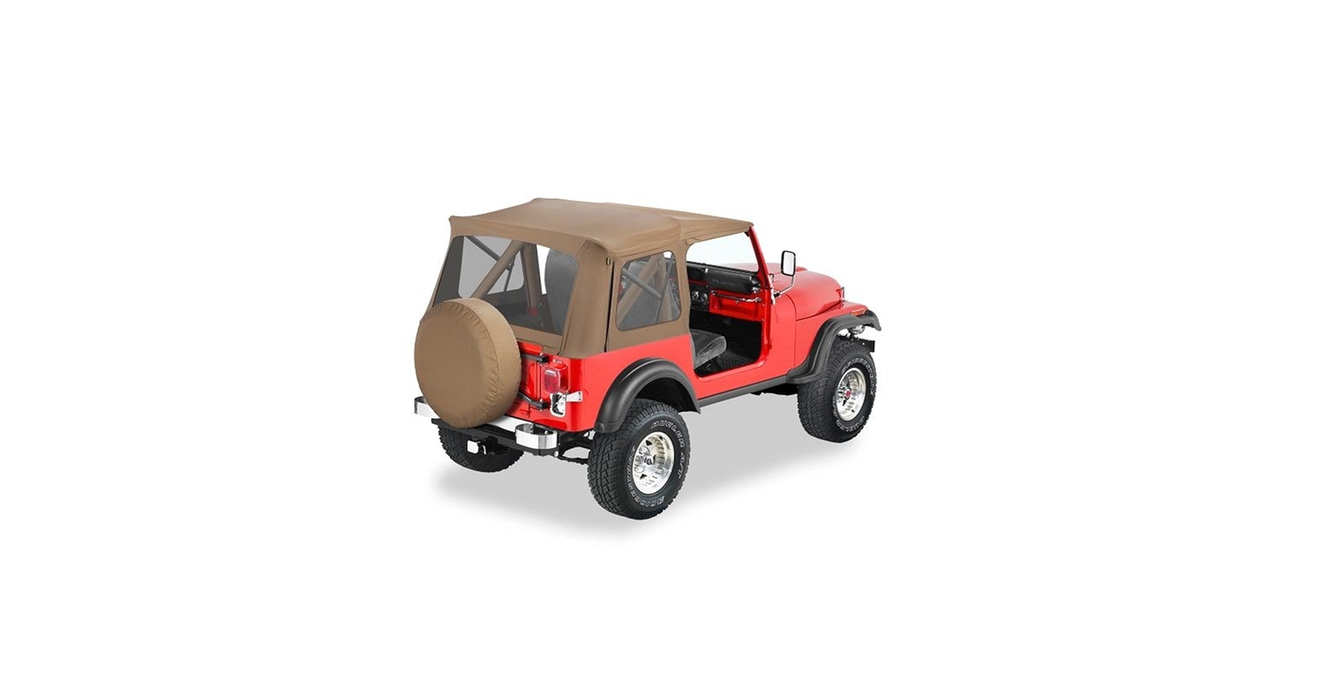 Amazon.com: Bestop Supertop Classic - Jeep '76-86 CJ7 / '87