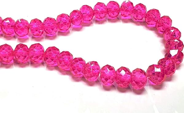 Perlin 4/6/8/10mm Faceted Czech Crystal Glass - 3