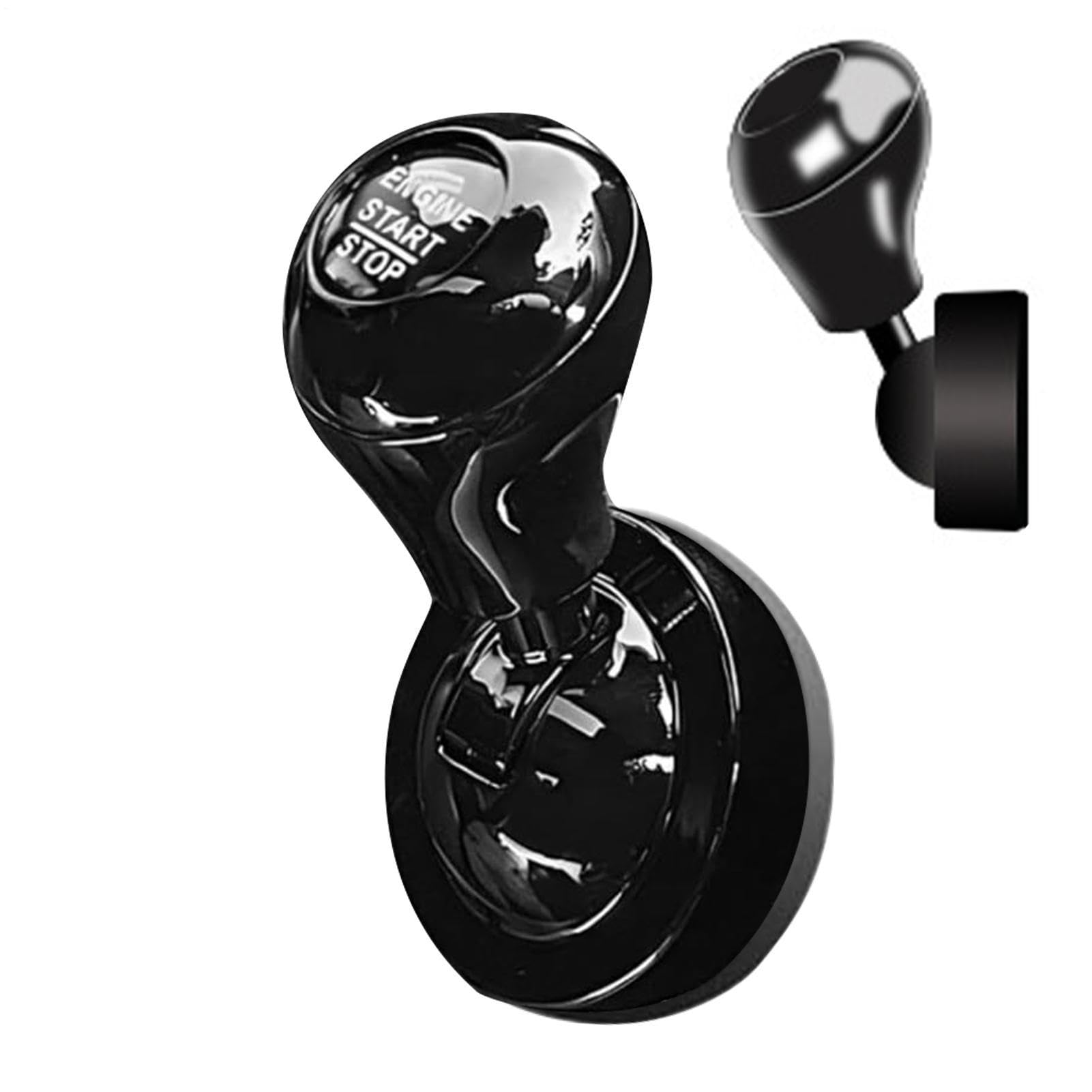 Przycisk Wciskany Start Joystick - Uniwersalna dekoracja ze stopu aluminium z mocnym klejem - Dźwignia Przycisku Startu Samochodowego - do Komputera, Monitora, Sedana, SUV-a, Kampera oraz Ciężarówki