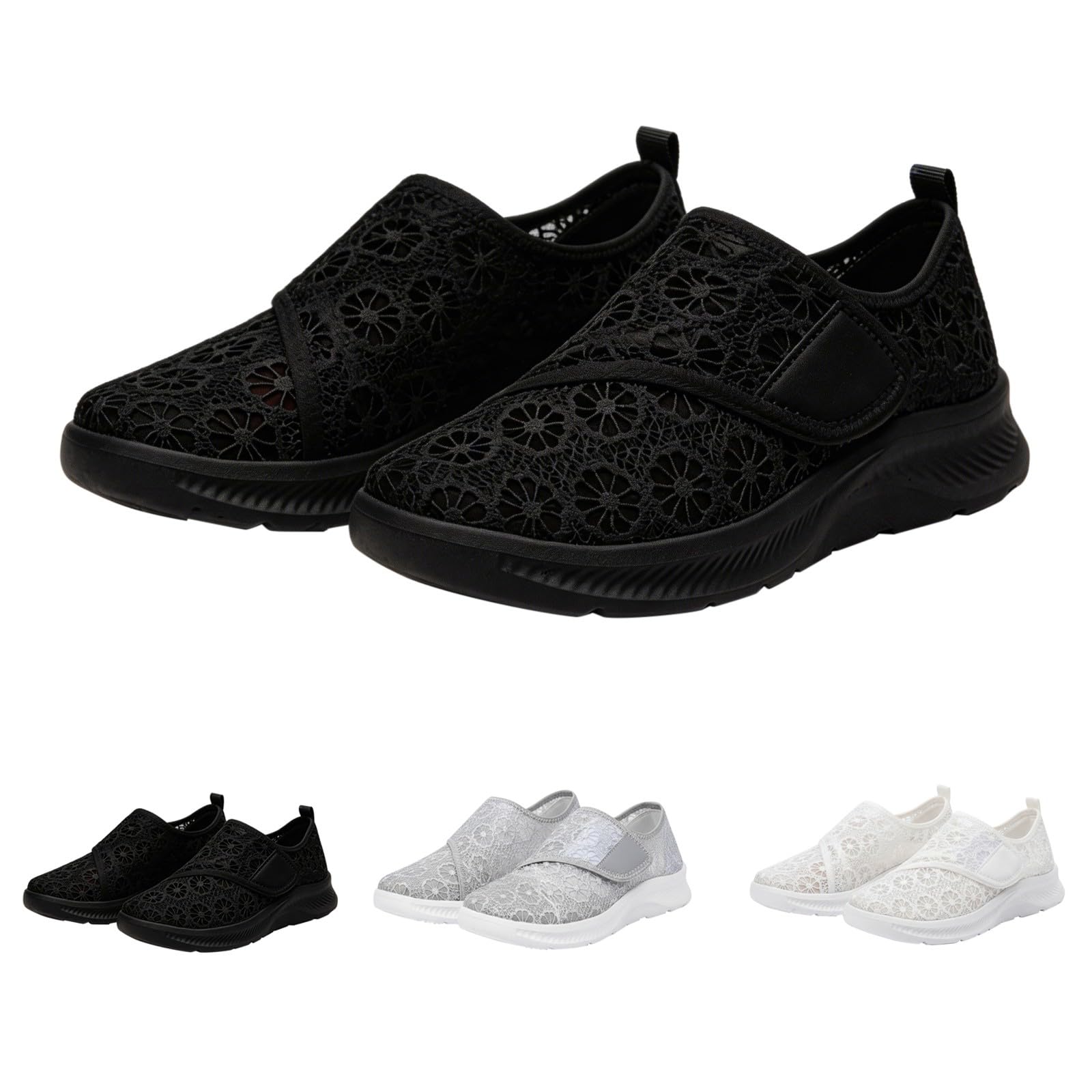 Zapatos ortopédicos de mujer de planta ancha - Zapatillas de verano