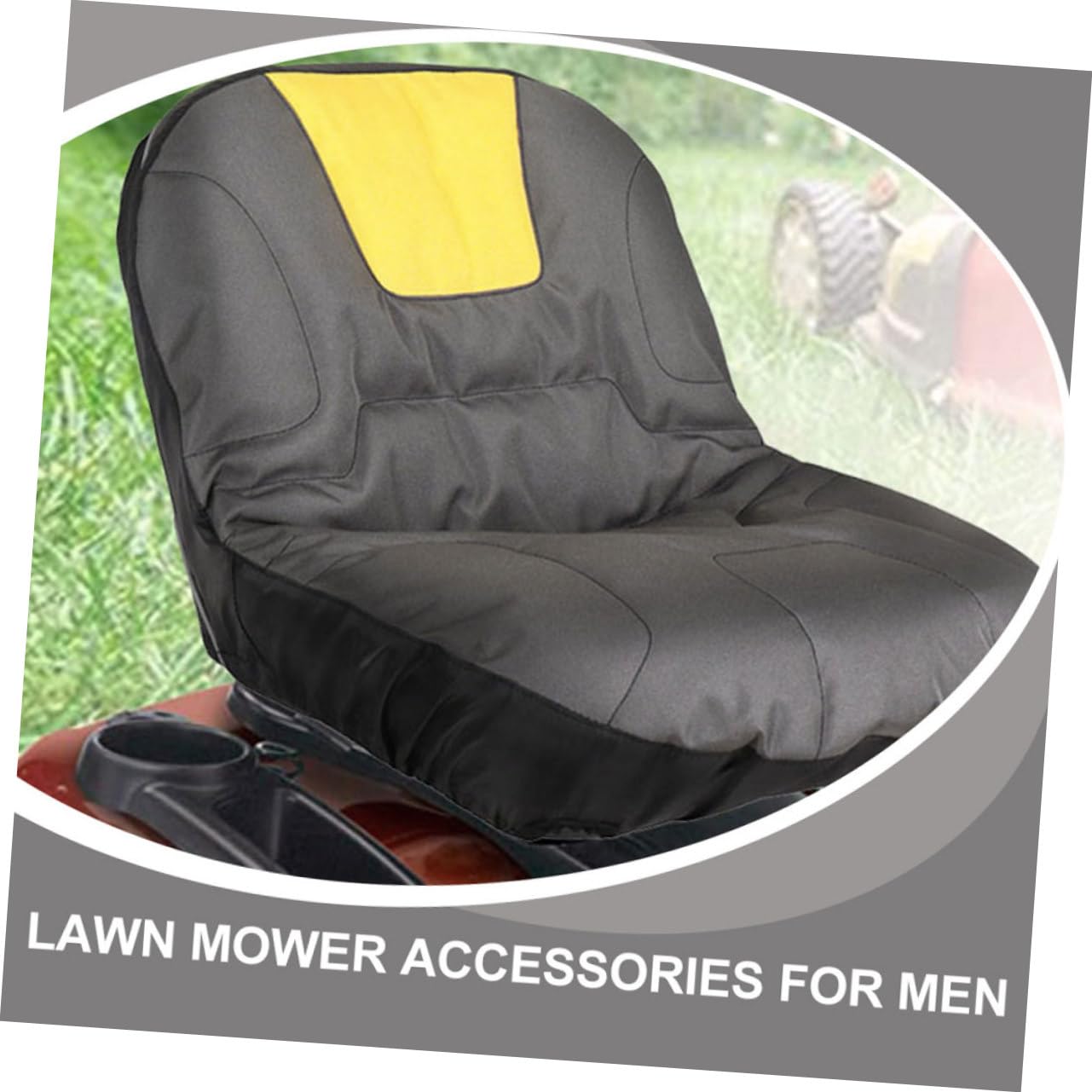 TOYANDONA Funda Protectora para Asiento de Tractor y Resistente al Sol Cubierta Ligera para Cortacésped sin Brazos y Maquinaria Agrícola Protección contra Desgaste y Polvo
