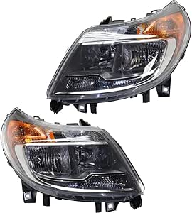 Rev & Bolt Headlight Compatible with PROMASTER 1500/PROMASTER 2500 ...