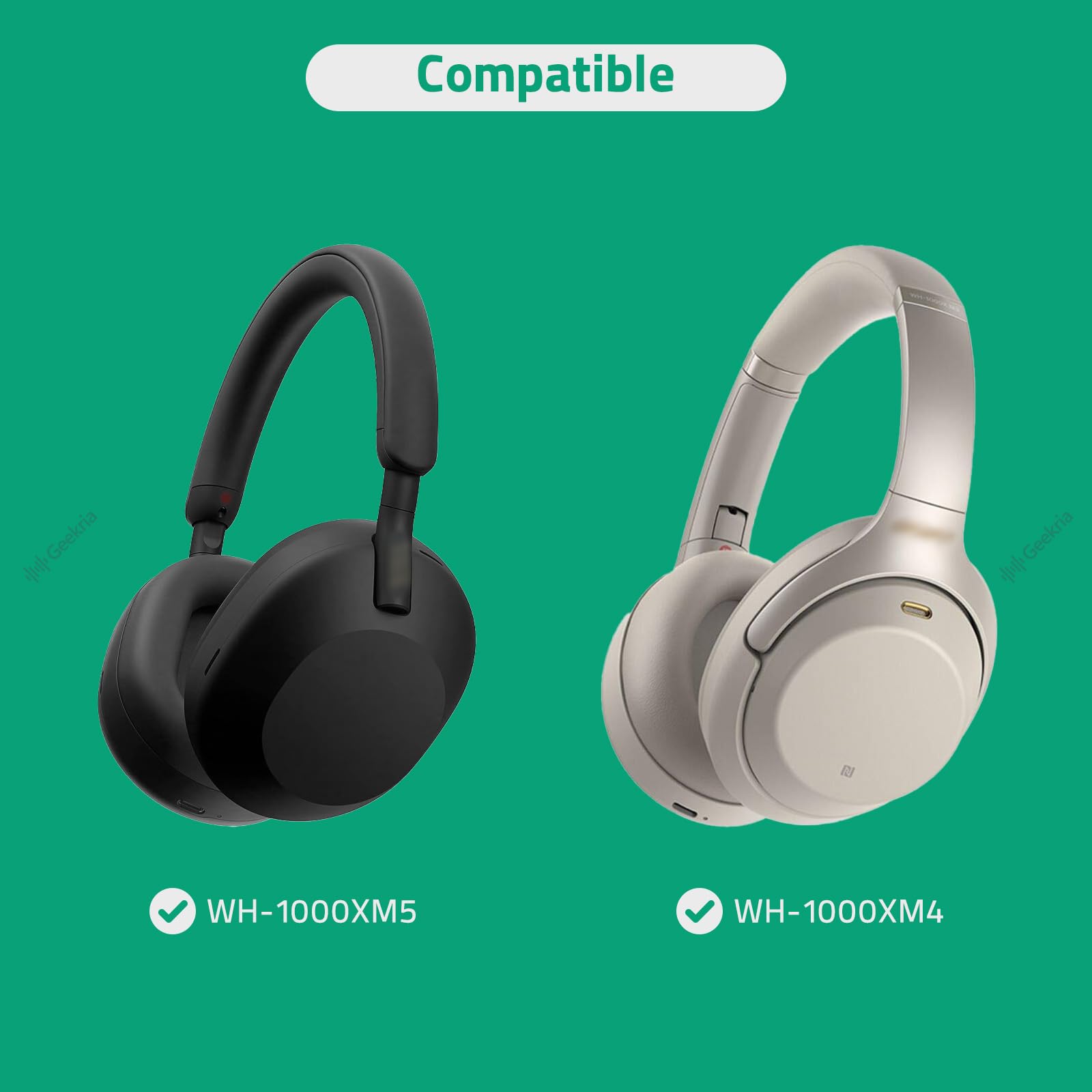 Geekria 6NOCC Copper Upgrade Audio Cable Compatible