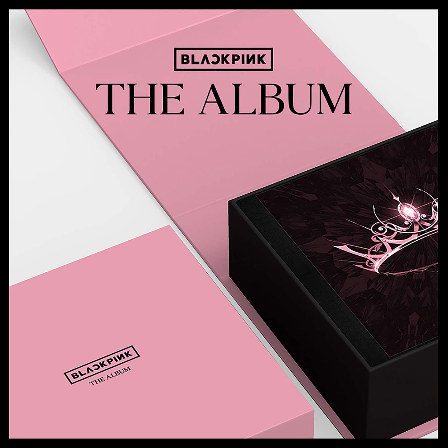 BLACKPINK 1st Full Album THE ALBUM VERSION 2 CD + Photobook + Photocards + Postcards + Sticker Set
