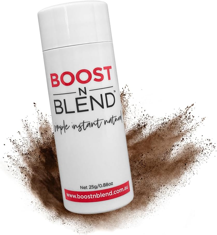Boost N Blend Scalp Concealer, Female Hair Fibres for Thinning Hair & Visible Scalp – Volumizer For Women (25g/0.88oz) – The Only Female Cotton Fibres