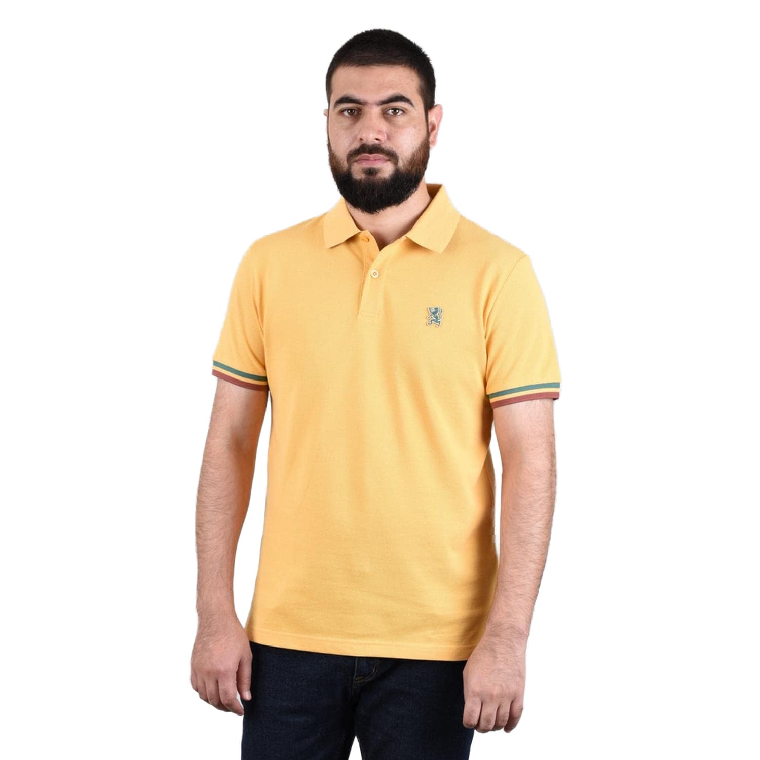GiordanoMen's Performance Polo L Jolly Yellow