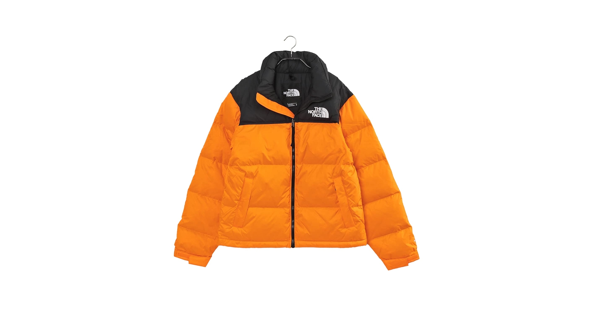 ヌプシ ダウンジャケット THE NORTH FAC 復刻タグ オレンジ 希少 ヌプシ ダウンジャケット THE NORTH FAC 復刻タグ オレンジ 希少