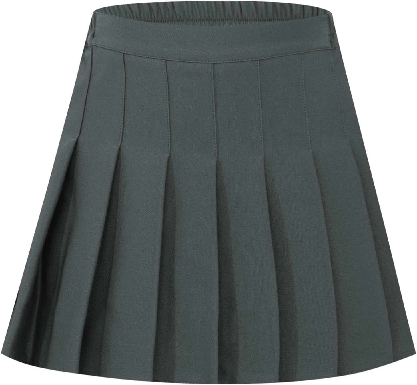 Freebily Girls Classic School Uniform Pleated Mini Skirts with Built-in Shorts Active Tennis Skorts