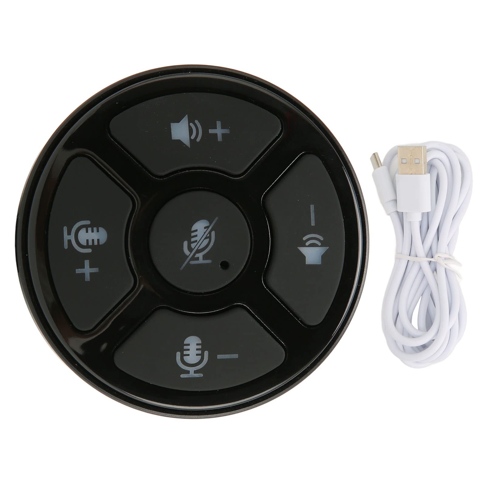 YedaHcy Desktop Conference Microphone USB 2.0 Omnidirectional Mic with Silenced LED Indicator Driver Plug and Play for Game Chat Web Conferencing Distance Learning