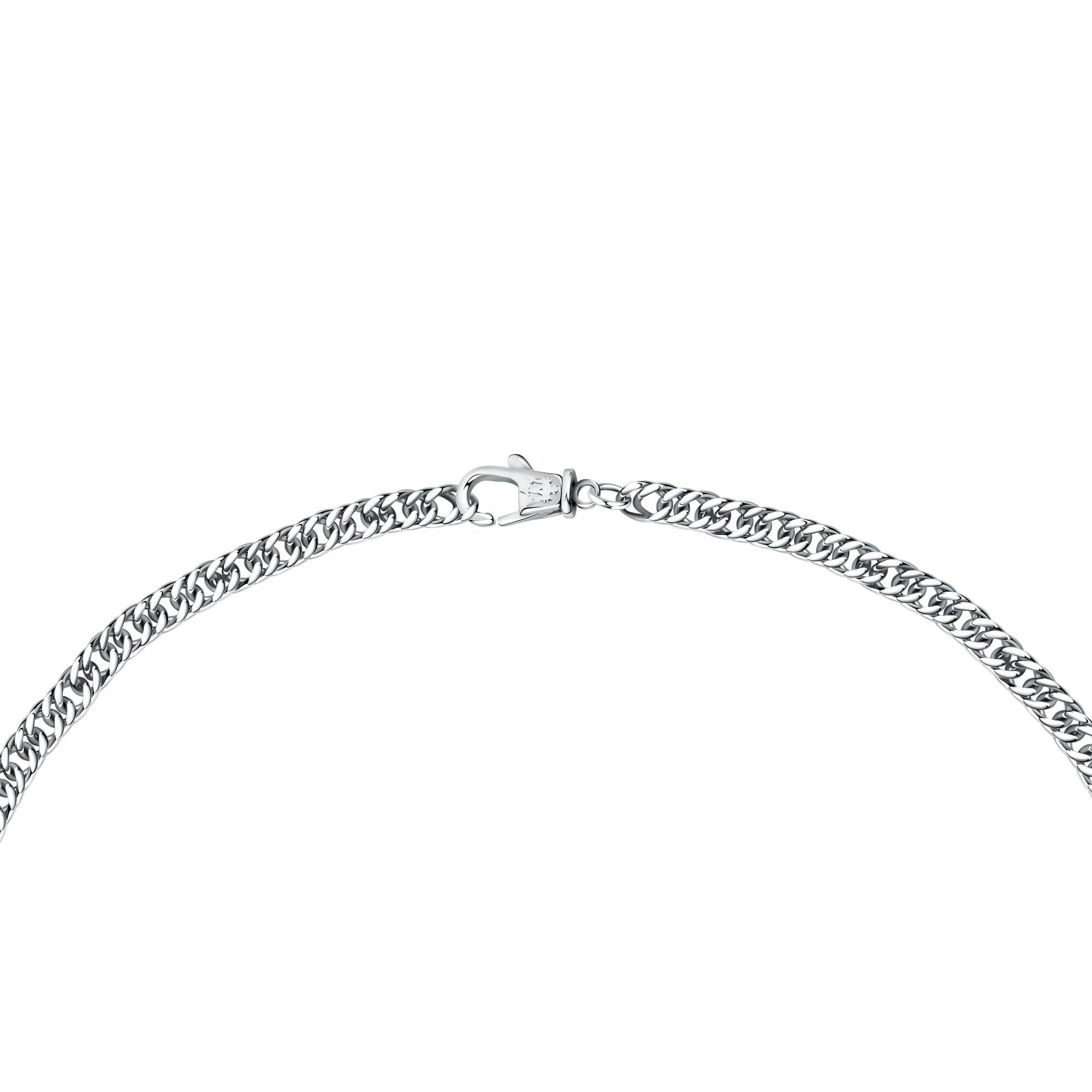 Maserati Collar Hombre, Colección JEWELS, en Acero, diamantes, PVD azul - JM221ATY02