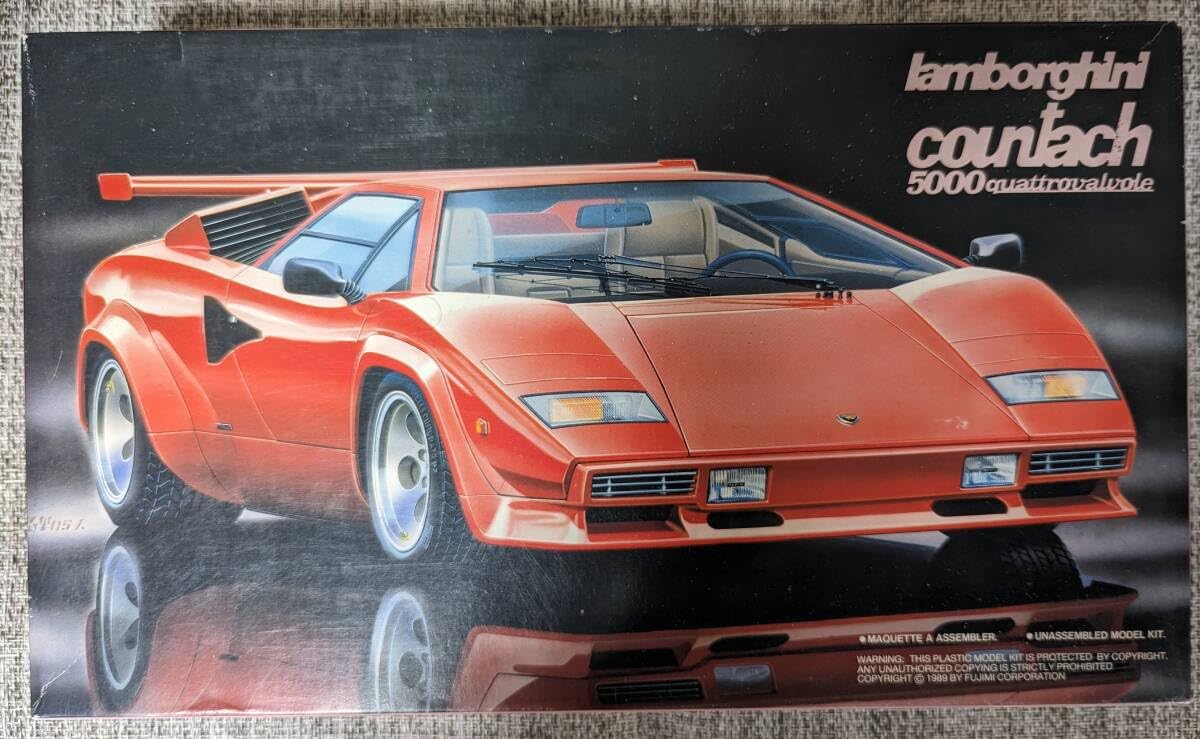 Amazon.co.jp: プラモデル フジミ RS-12 countach 5000 quattrovalvole  