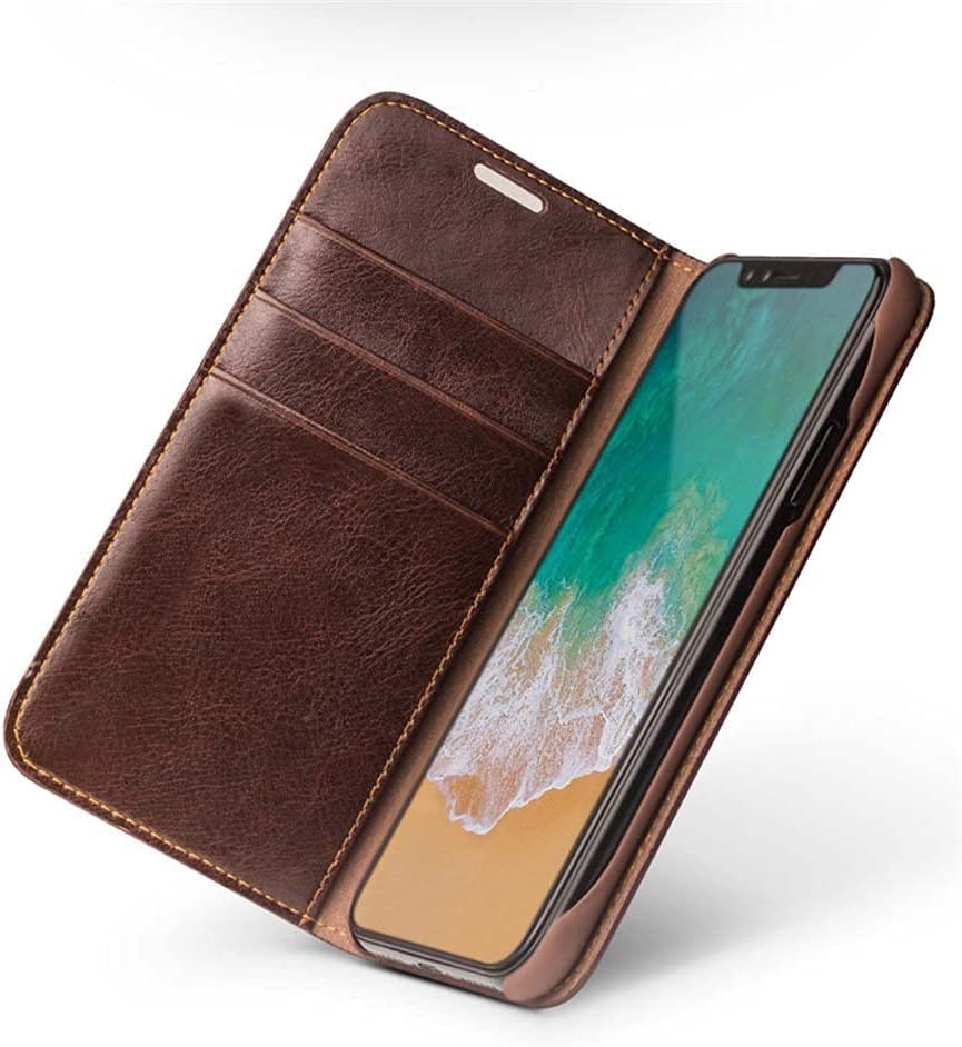 Étui iPhone Xs Max antichoc et respirant à rabat protection caméra