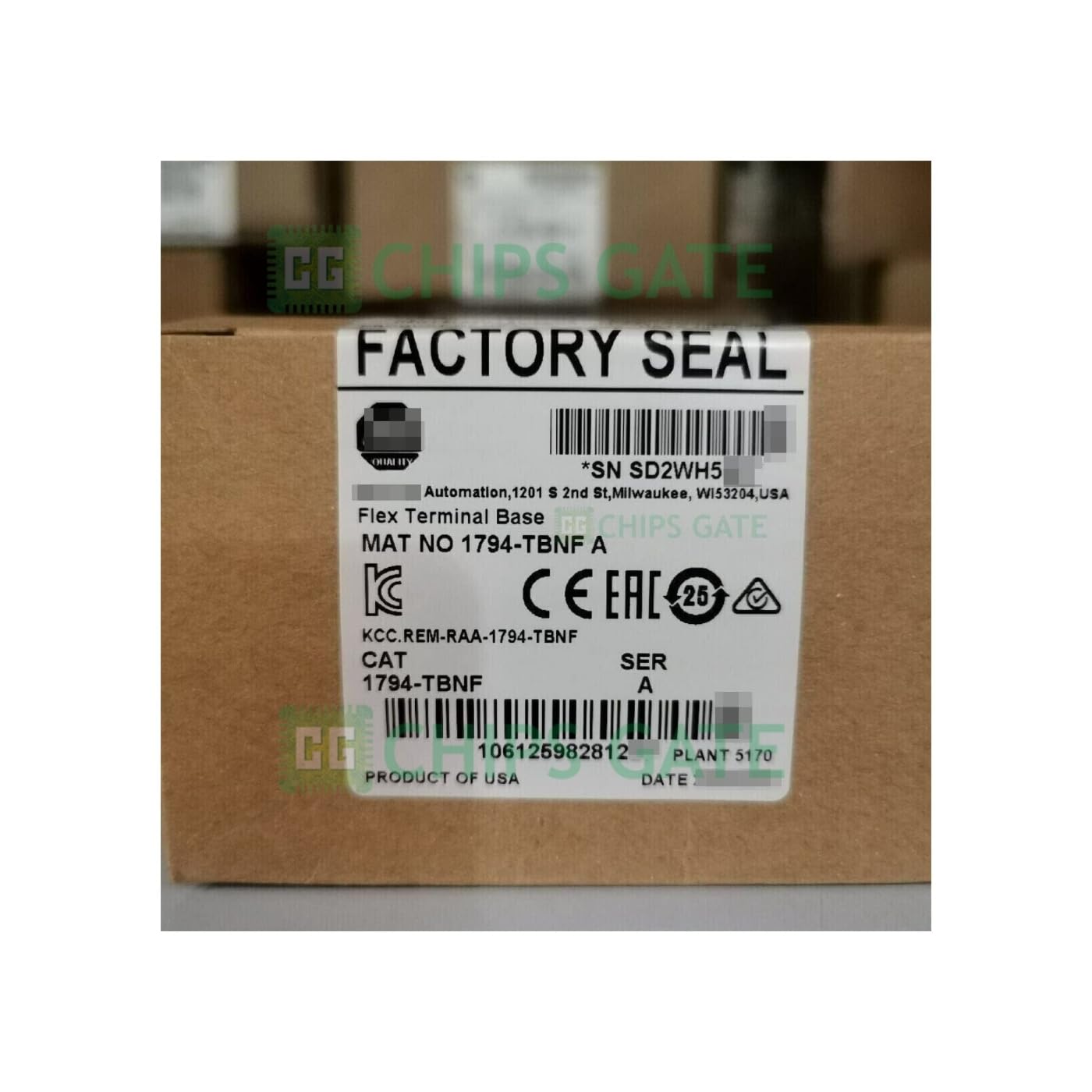 1PCS New in Sealed Box 1794-TBNF 1794TBNF Base