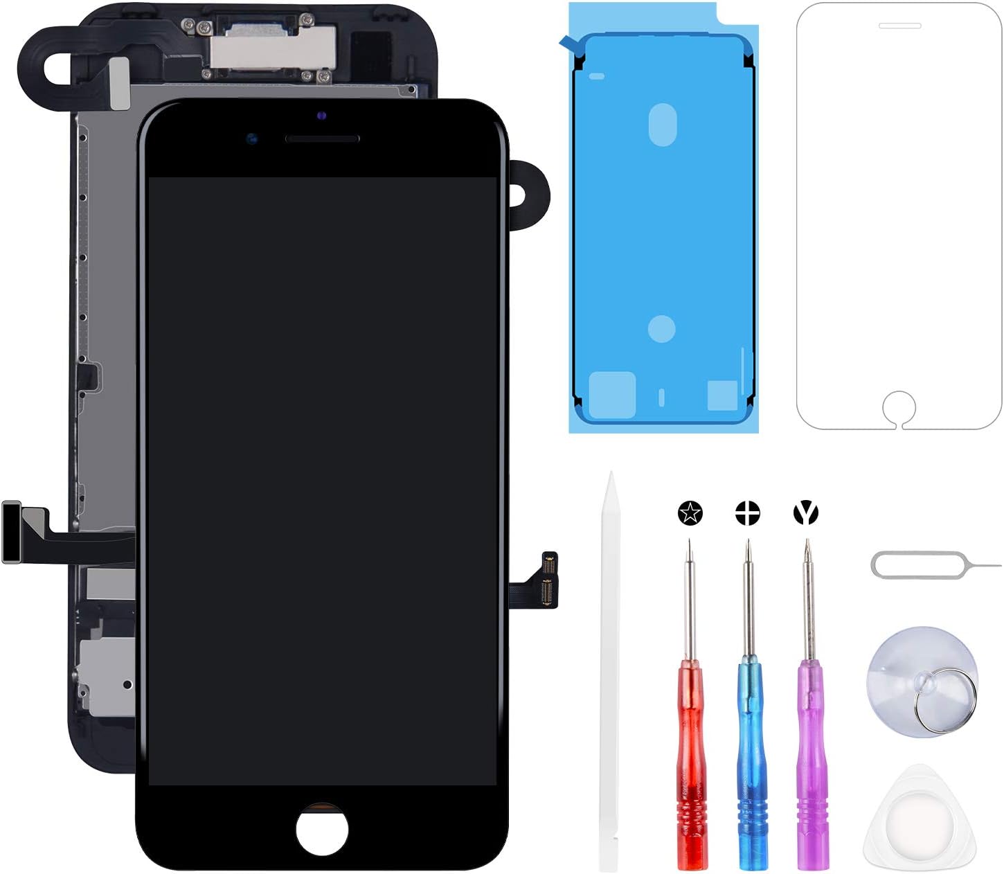 Beefix For Iphone 8 Plus Screen 3d Replacement 5 5 Lcd 21 Model Inch Touc