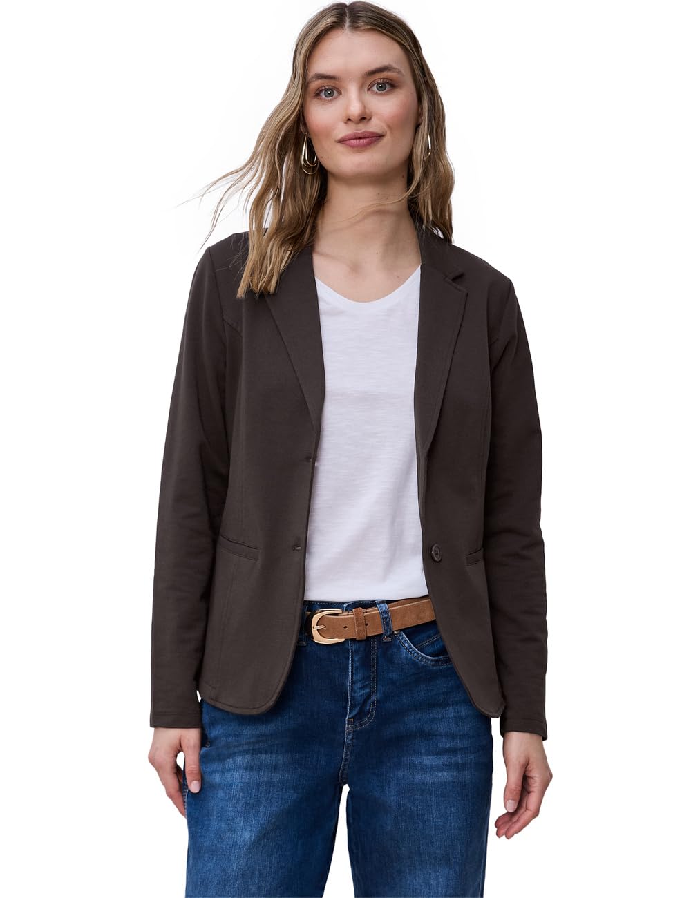 Street One Basic Blazer aus Jersey