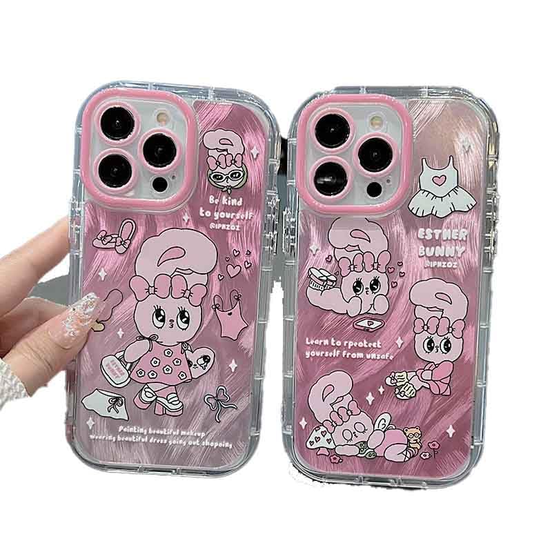 CASETiFY スリーピングバニー iPhone16Proケース 美品 CASETiFY スリーピングバニー iPhone16Proケース 美品 CASETiFY