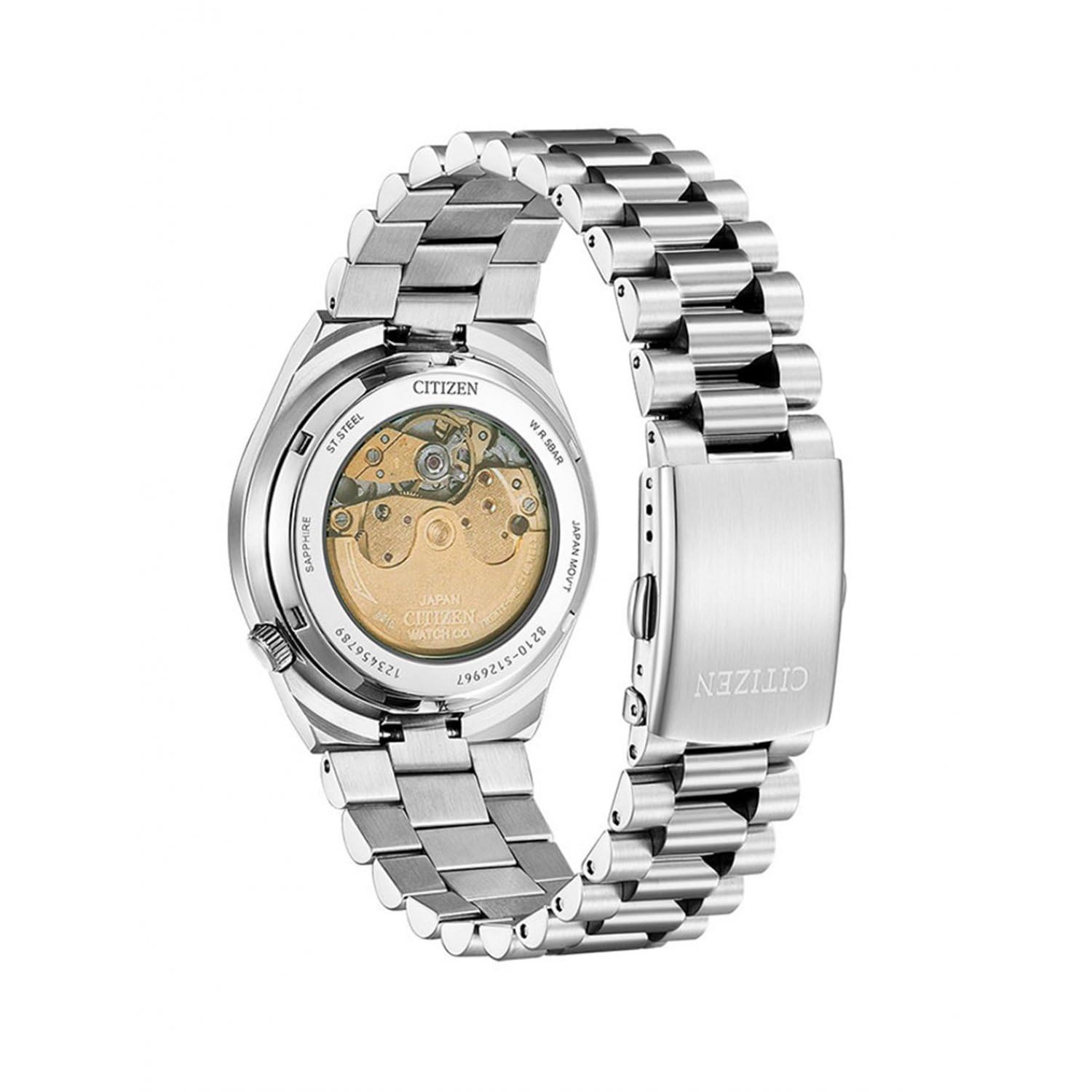 Citizen Reloj Automático NJ0150-81L Acero Azul
