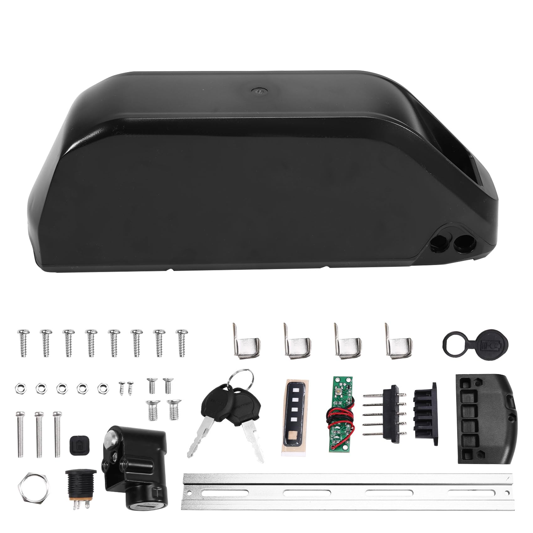 Boîtier de Batterie DP-9 pour Vélo Électrique 91 Pièces 18650 Cellules Boîtier de Batterie de Vélo Électrique pour Batterie de Tube Diagonal DIY 48 V