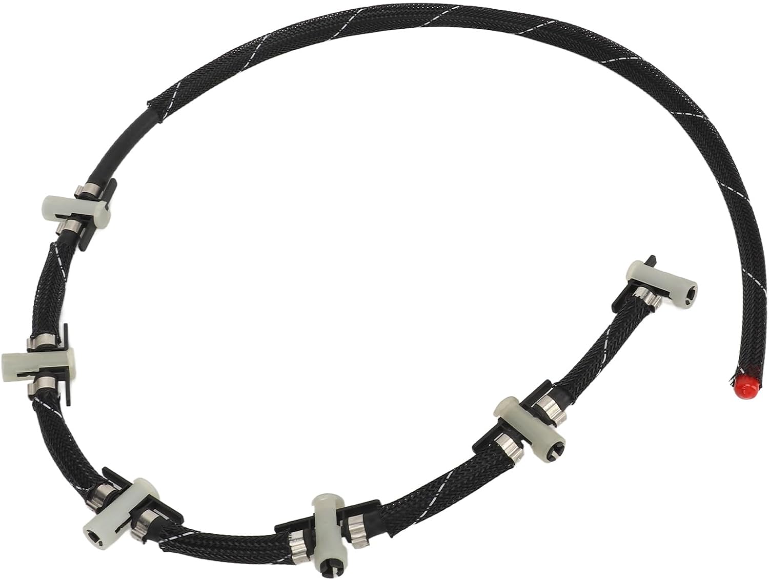 Leak Proof Fuel Injector Return Overflow Pipe Hose 13537799993 for E90 E91 E92 E93 325d 330d 330xd, F07 F10 F11 525d, Efficient Oil Return, Rubber Material