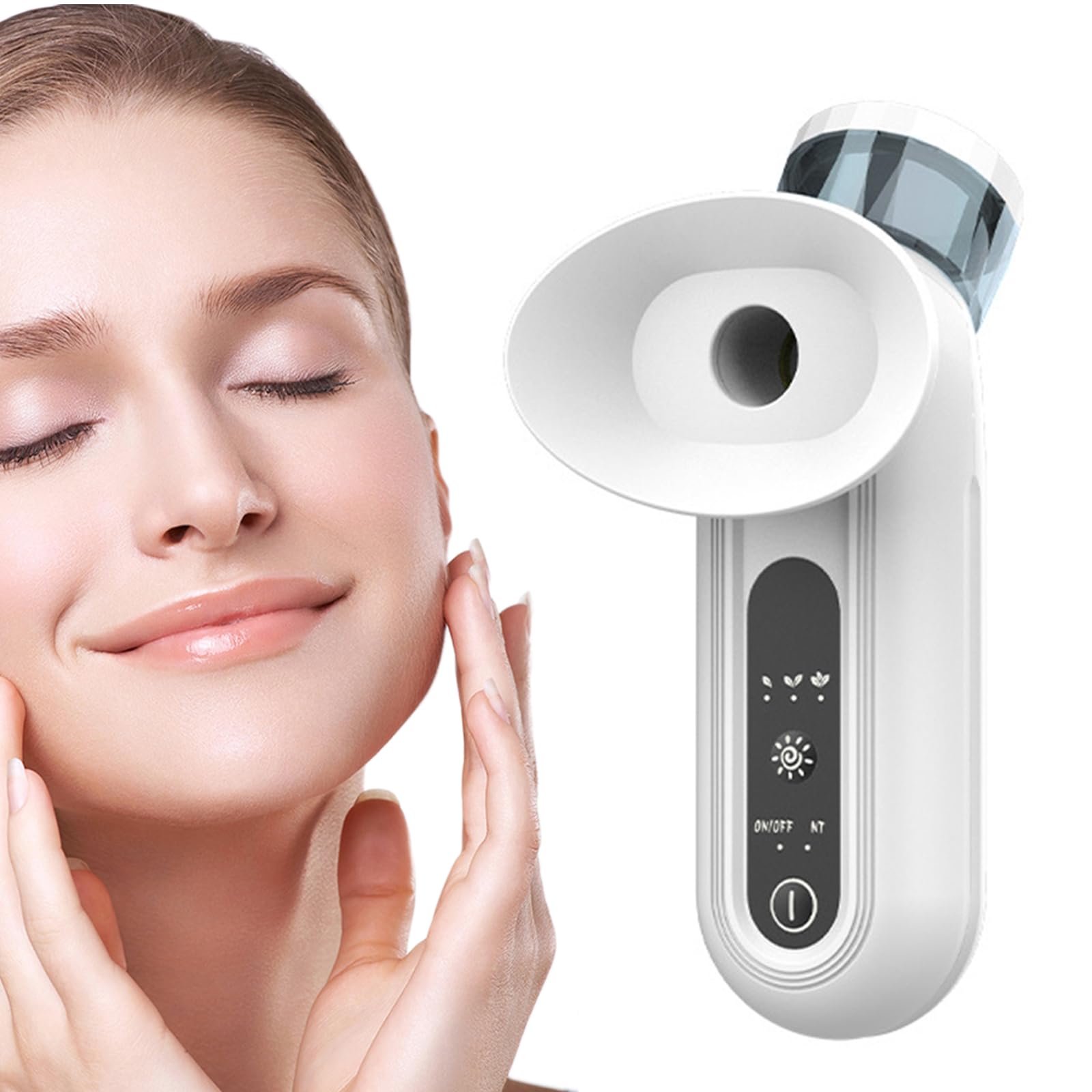 Eye Steamer for Dry Eyes 2in1 Heated Nano Mist Sprayer, Nano Eye Comfort Pro Steamer with Hot & Cold Compress Modes