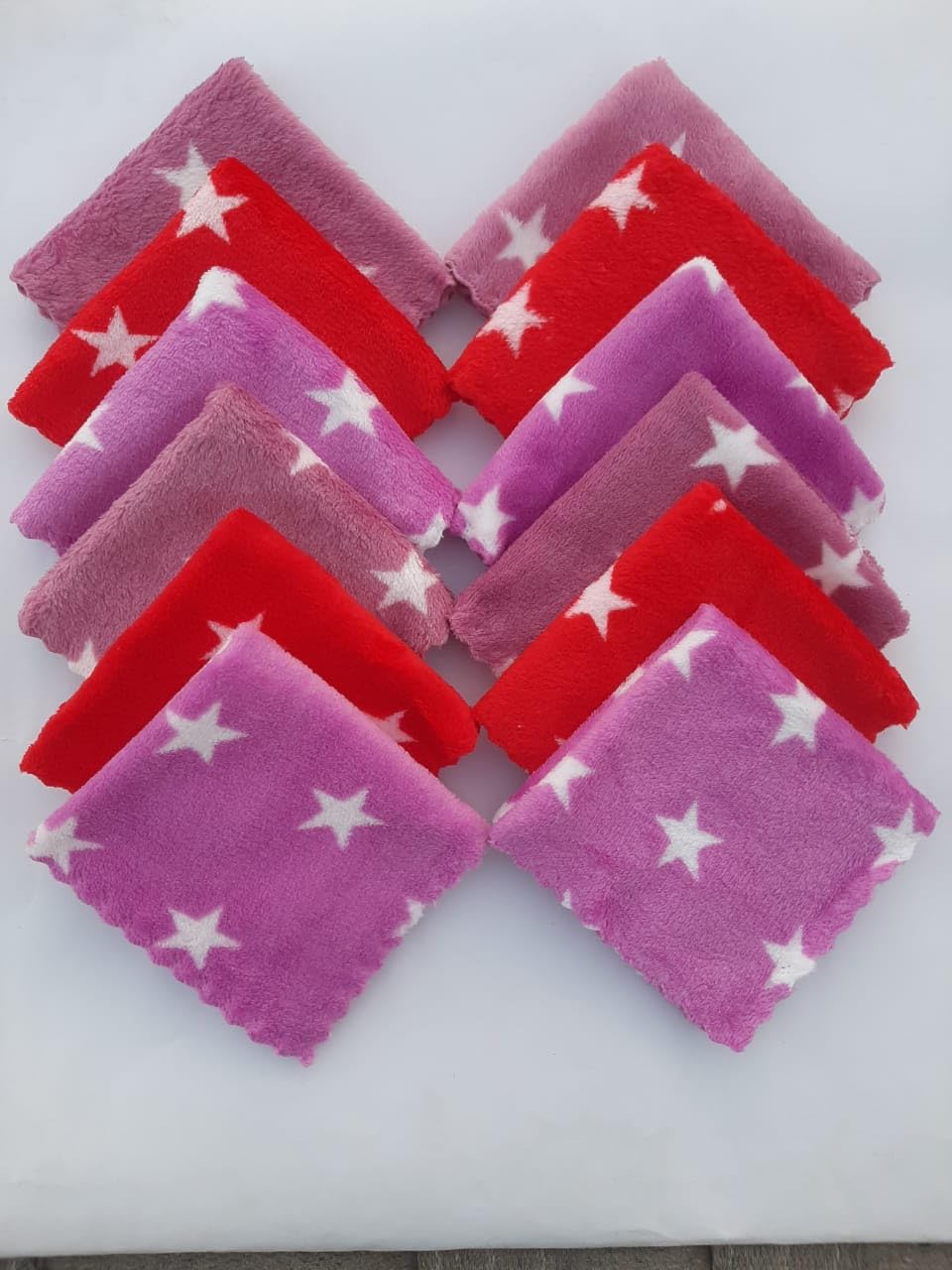 RNK Cotton Handkerchiefs for Girls, Women, and Children, Multicolor, Pack of 12-image-3