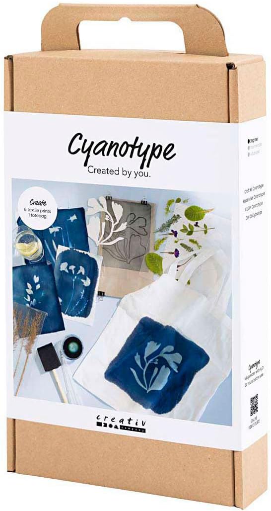 Creativ Company Cyanotypie Blue Textile Hobby Kit - Creative Toy Set