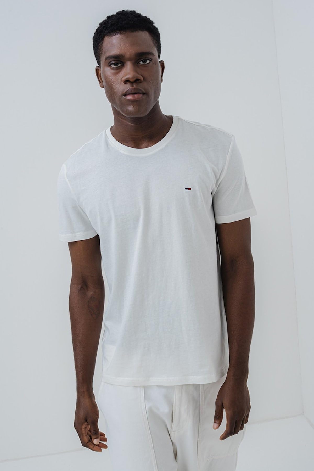 Tommy Jeans Herren 3er Pack T-Shirts Kurzarm aus Baumwolle