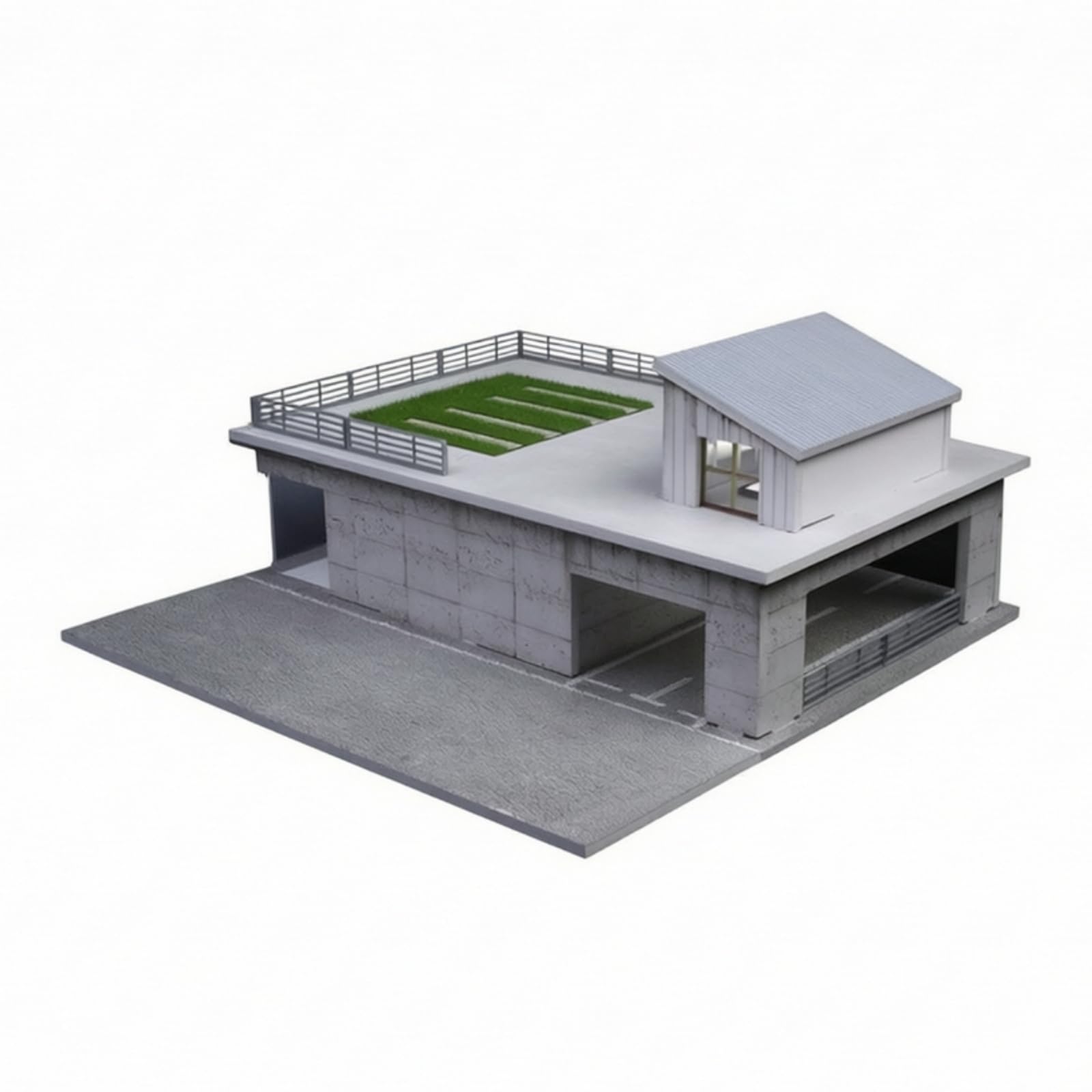 Modellino con Balcone Miniatura Edificio