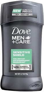 Dove Men+Care Antiperspirant Deodorant, Sensitive Shield 2.7 oz (Pack of 12) Price In India