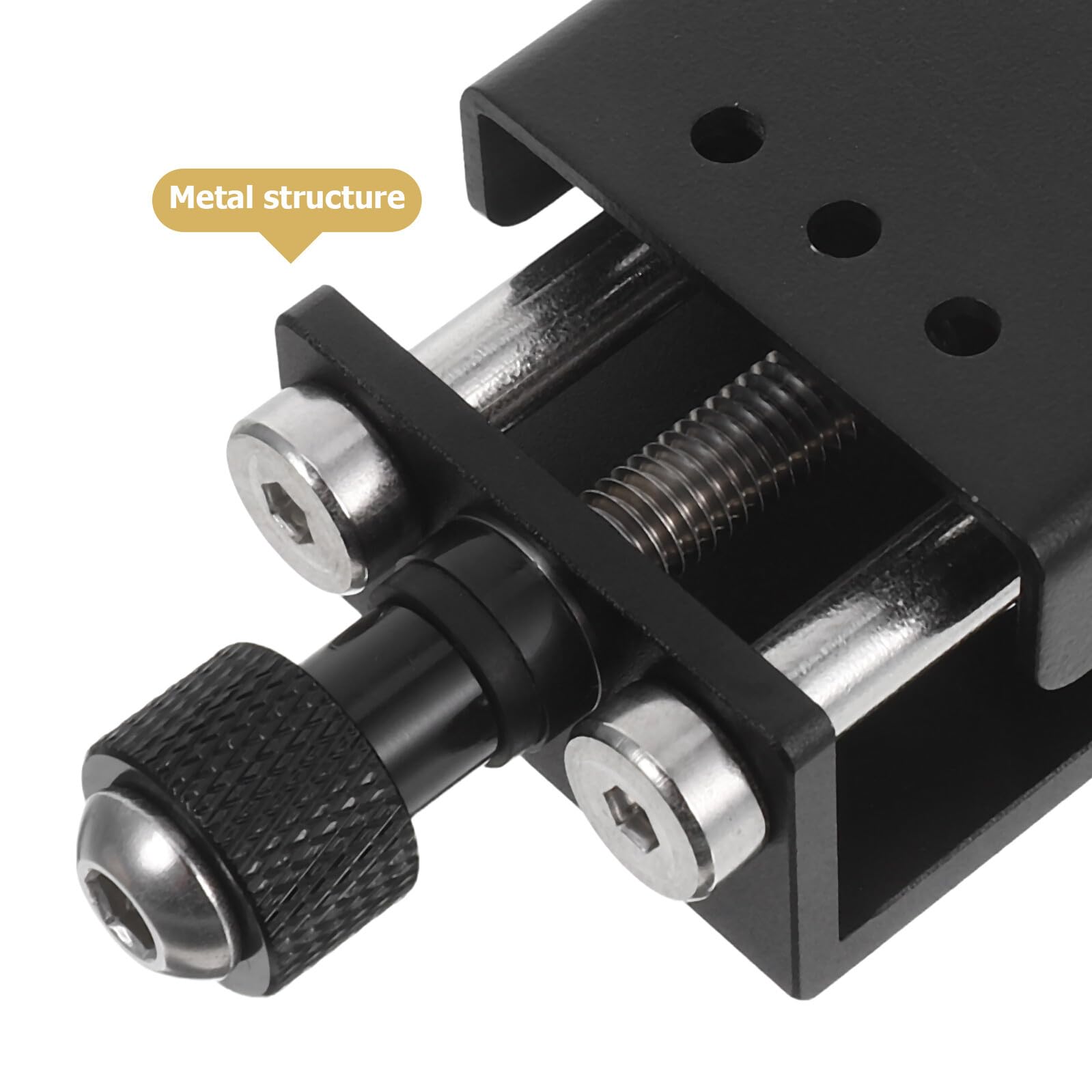 Guía Lineal Cnc para Máquina de Grabado Láser Soporte de Elevación Ajustable de Metal Módulo de Riel Deslizante para Montaje de Cabezal Láser Ajuste de Altura Preciso
