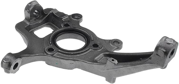 1pc Suspension Steering Knuckle Assembly Front Left Driver Side Steel 4WD for Expedition 1997-2002 for Navigator 1998-2002 for F150 Heritage 2004 for F250 1997-1999 Black MM0437