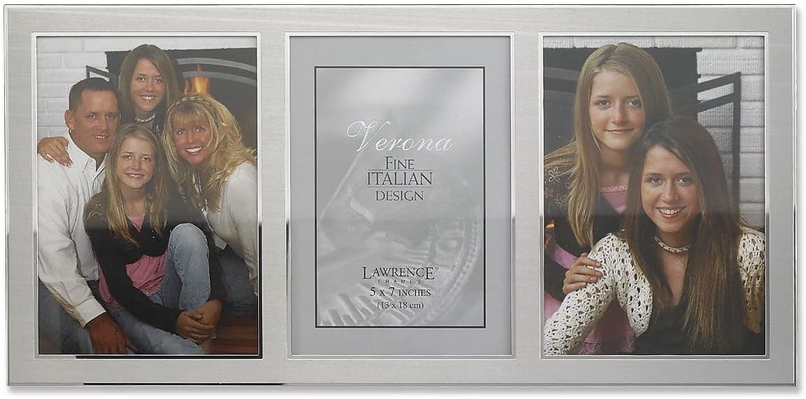 750057T Silver Metal 7.7 x 16.9-Inch Picture Frame