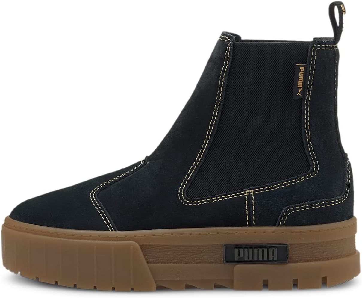 PUMAMayze Chelsea Suede Puma Black/Gum 9 B (M)