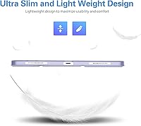 Vista 8 de ProCase Funda para iPad Pro de 11 pulgadas Caso 2022/2021/2020/2018, Funda Inteligente de Carcasa Trasera Rígida con Soporte Delgado para iPad Pro